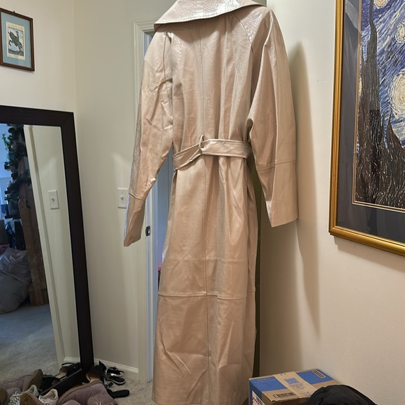 NWT Naked Wardrobe Trench Coat - Picture 3 of 3
